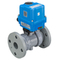 Ball valve Series: 21 Type: 3733EE PVC-C Electric operated Flange PN10/16